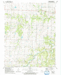 Download a high-resolution, GPS-compatible USGS topo map for Dederick, MO (1992 edition)