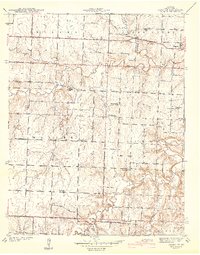 Download a high-resolution, GPS-compatible USGS topo map for Dederick, MO (1942 edition)