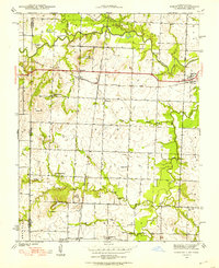 Download a high-resolution, GPS-compatible USGS topo map for Deerfield, MO (1953 edition)