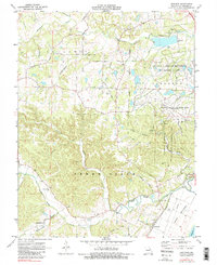 Download a high-resolution, GPS-compatible USGS topo map for Defiance, MO (1983 edition)