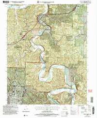 Download a high-resolution, GPS-compatible USGS topo map for Devils Elbow, MO (2006 edition)