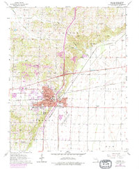 Download a high-resolution, GPS-compatible USGS topo map for Dexter, MO (1979 edition)