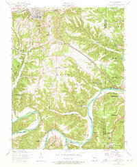 Download a high-resolution, GPS-compatible USGS topo map for Dixon, MO (1974 edition)