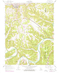Download a high-resolution, GPS-compatible USGS topo map for Dixon, MO (1977 edition)