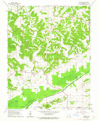 Download a high-resolution, GPS-compatible USGS topo map for Dongola, MO (1964 edition)