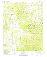 Download a high-resolution, GPS-compatible USGS topo map for Dora, MO (1976 edition)