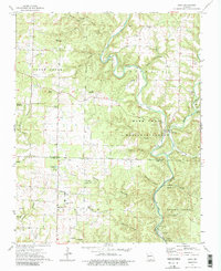 Download a high-resolution, GPS-compatible USGS topo map for Dora, MO (1986 edition)