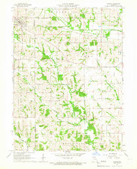 Download a high-resolution, GPS-compatible USGS topo map for Downing, MO (1967 edition)
