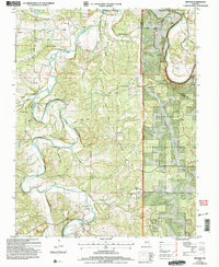 Download a high-resolution, GPS-compatible USGS topo map for Drynob, MO (2006 edition)