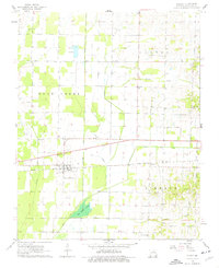 Download a high-resolution, GPS-compatible USGS topo map for Dudley, MO (1977 edition)