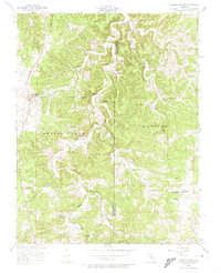 Download a high-resolution, GPS-compatible USGS topo map for Edgar Springs, MO (1974 edition)