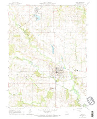Download a high-resolution, GPS-compatible USGS topo map for Edina, MO (1966 edition)