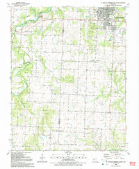 Download a high-resolution, GPS-compatible USGS topo map for El Dorado Springs South, MO (1991 edition)