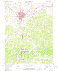 Download a high-resolution, GPS-compatible USGS topo map for Eldon, MO (1981 edition)