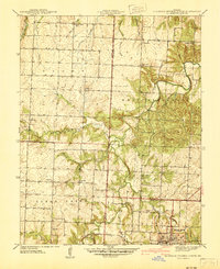 Download a high-resolution, GPS-compatible USGS topo map for Eldorado Springs North, MO (1941 edition)