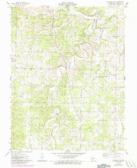 Download a high-resolution, GPS-compatible USGS topo map for Eldridge East, MO (1985 edition)