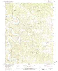 Download a high-resolution, GPS-compatible USGS topo map for Eldridge West, MO (1983 edition)