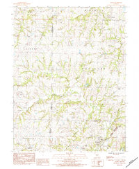 Download a high-resolution, GPS-compatible USGS topo map for Elmira, MO (1984 edition)