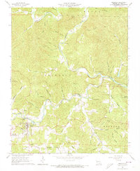 Download a high-resolution, GPS-compatible USGS topo map for Eminence, MO (1973 edition)