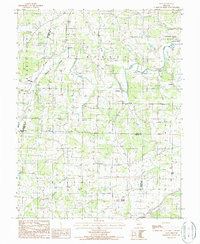 Download a high-resolution, GPS-compatible USGS topo map for Enon, MO (1988 edition)