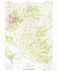 Download a high-resolution, GPS-compatible USGS topo map for Excelsior Springs, MO (1976 edition)