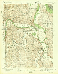 Download a high-resolution, GPS-compatible USGS topo map for Fairfax, MO (1936 edition)