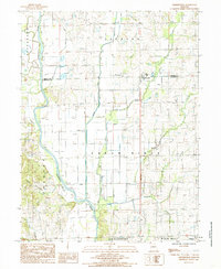 Download a high-resolution, GPS-compatible USGS topo map for Farmersville, MO (1985 edition)