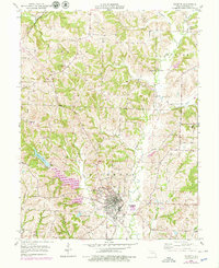 Download a high-resolution, GPS-compatible USGS topo map for Fayette, MO (1979 edition)