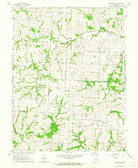 preview thumbnail of historical topo map of Lafayette County, MO in 1963
