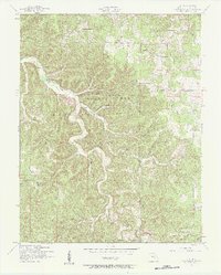 Download a high-resolution, GPS-compatible USGS topo map for Flat, MO (1959 edition)