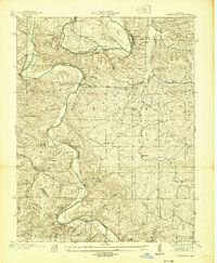 preview thumbnail of historical topo map of Jefferson County, MO in 1938