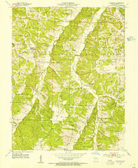 Download a high-resolution, GPS-compatible USGS topo map for Florence, MO (1954 edition)