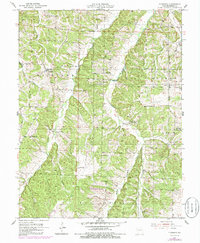Download a high-resolution, GPS-compatible USGS topo map for Florence, MO (1986 edition)