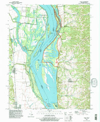 Download a high-resolution, GPS-compatible USGS topo map for Foley, MO (1996 edition)