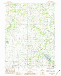 Download a high-resolution, GPS-compatible USGS topo map for Fordham, MO (1984 edition)