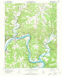 Download a high-resolution, GPS-compatible USGS topo map for Forsyth, MO (1973 edition)