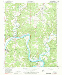Download a high-resolution, GPS-compatible USGS topo map for Forsyth, MO (1983 edition)