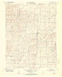 Download a high-resolution, GPS-compatible USGS topo map for Fortuna, MO (1953 edition)