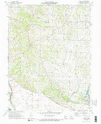Download a high-resolution, GPS-compatible USGS topo map for Franklin, MO (1973 edition)