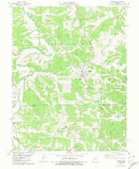 Download a high-resolution, GPS-compatible USGS topo map for Freeburg, MO (1981 edition)