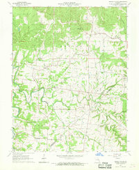 Download a high-resolution, GPS-compatible USGS topo map for French Village, MO (1969 edition)