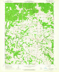 preview thumbnail of historical topo map of St. Francois County, MO in 1964