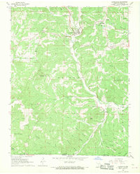 Download a high-resolution, GPS-compatible USGS topo map for Gainesville, MO (1970 edition)