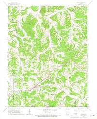 Download a high-resolution, GPS-compatible USGS topo map for Gerald, MO (1967 edition)