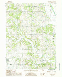 Download a high-resolution, GPS-compatible USGS topo map for Gilman City East, MO (1985 edition)