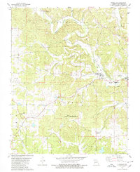 Download a high-resolution, GPS-compatible USGS topo map for Glenallen, MO (1980 edition)