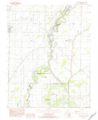 preview thumbnail of historical topo map of Dunklin County, MO in 1983