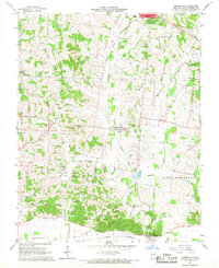 Download a high-resolution, GPS-compatible USGS topo map for Gordonville, MO (1968 edition)