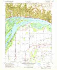 Download a high-resolution, GPS-compatible USGS topo map for Grafton, MO (1969 edition)