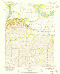 Download a high-resolution, GPS-compatible USGS topo map for Grand Pass, MO (1955 edition)
